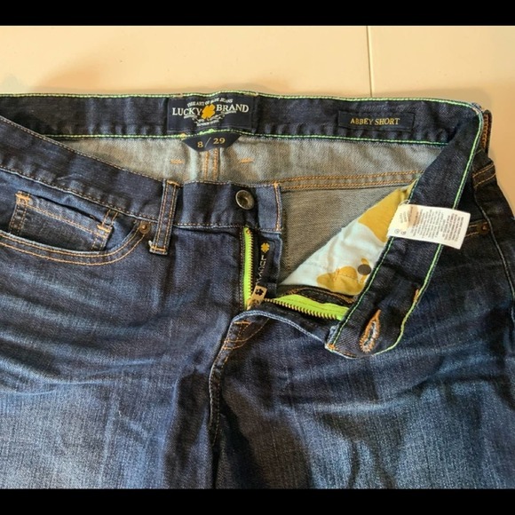 Lucky Brand Abbey Short Denim Jean Shorts Size 29/8 - Picture 6 of 7